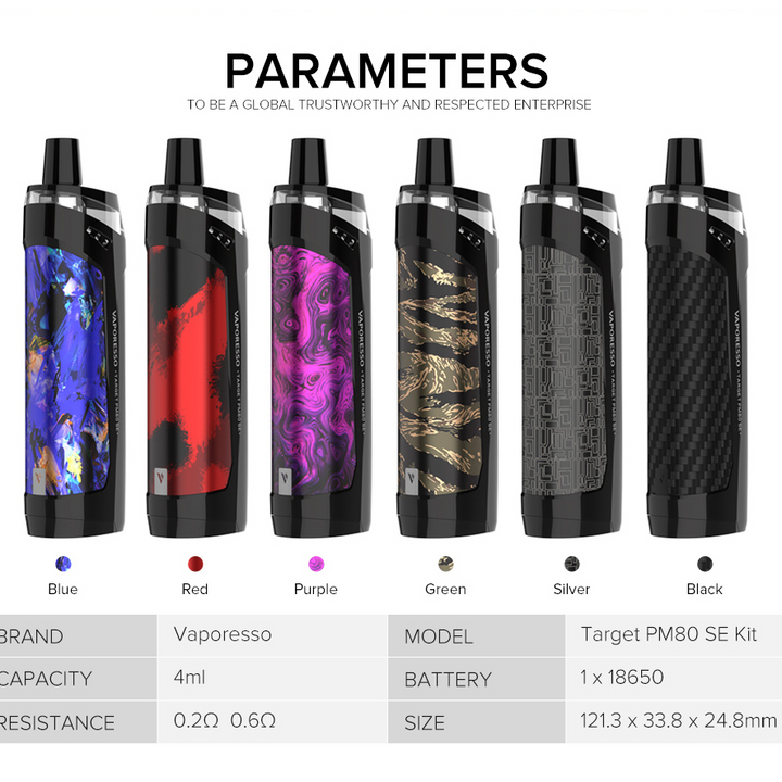 VAPORESSO - TARGET PM80 SE Pod Mod Kit