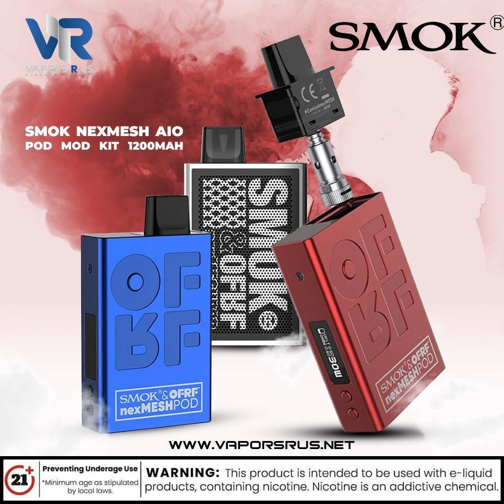 SMOK - NexMesh AIO Pod Mod Kit 1200mAh | Vapors R Us LLC