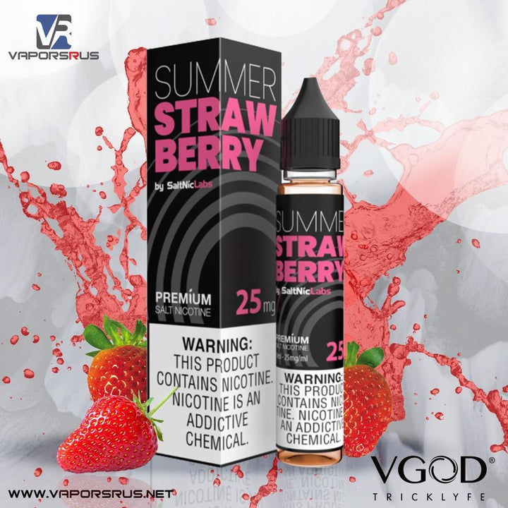 VGOD - Summer Strawberry 30ml (SaltNic) | Vapors R Us LLC