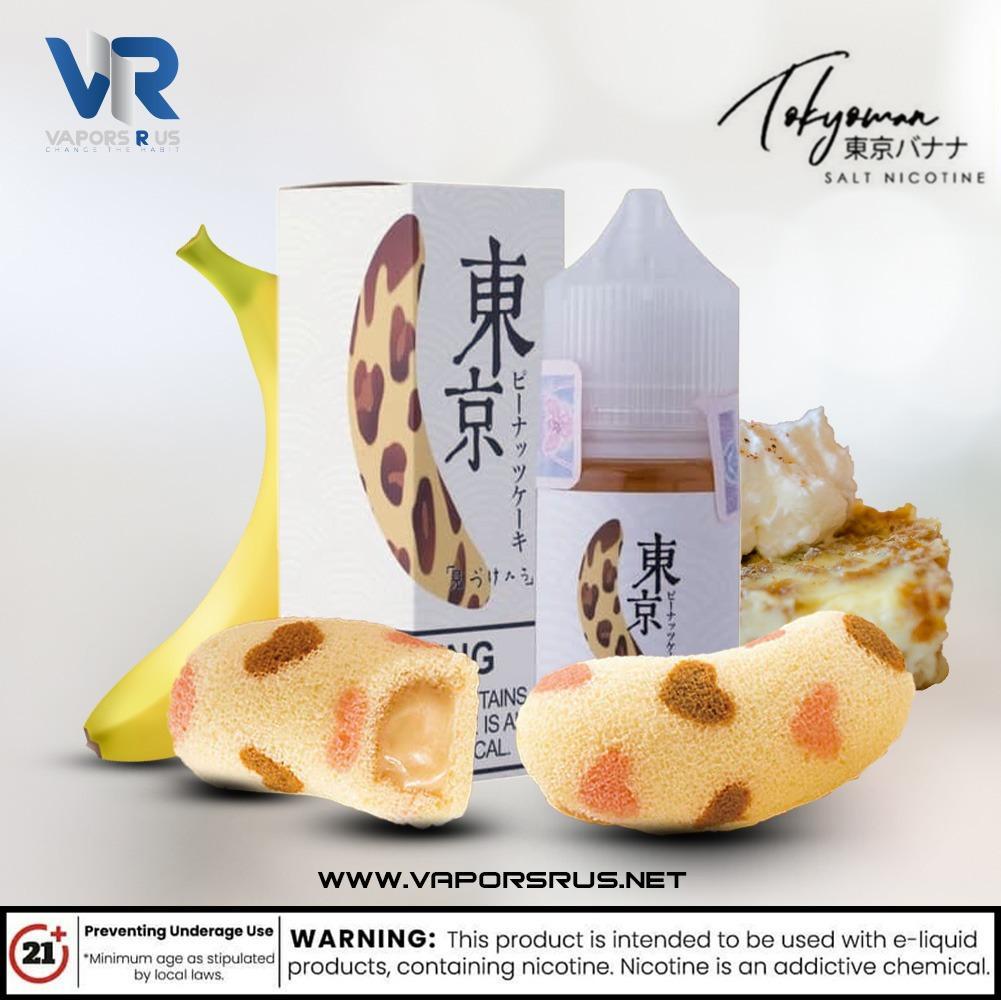 TOKYO - Iced Peanut Banana Cake 30ml (SaltNic) | Vapors R Us LLC