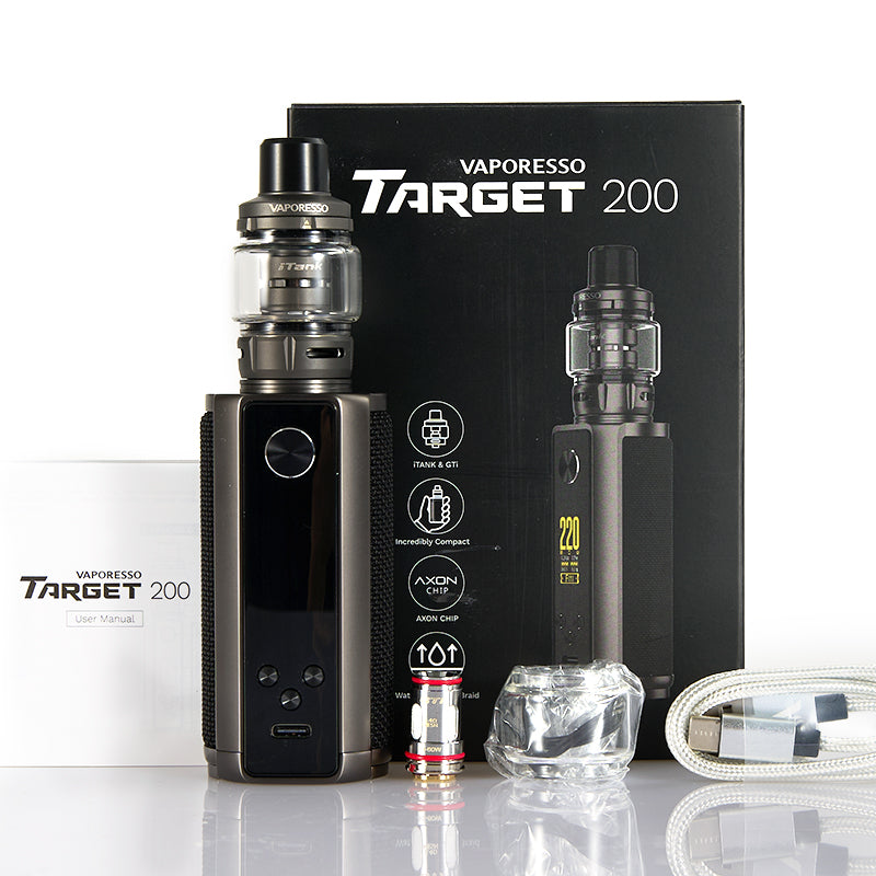 VAPORESSO - TARGET 200 Box Kit 220W VAPORESSO - TARGET 200 Box Kit 220W